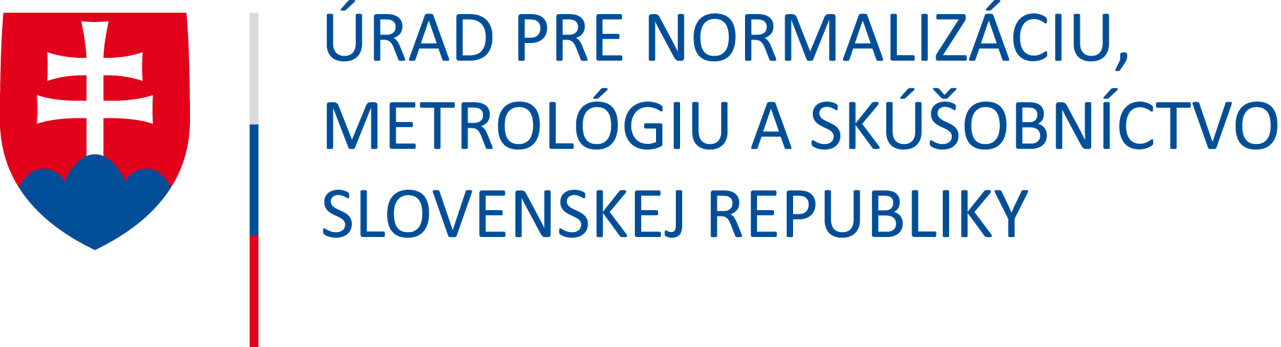 Logo Úrad pre normalizáciu, metrológiu a skúšobníctvo Slovenskej republiky