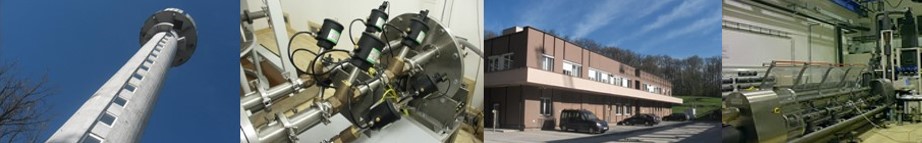 Jednotlivé časti národných etalónov z oddelenia prietoku HMOTNOSŤ, GEOMETRICKÉ VELIČINY